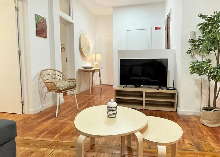 Sj2E Heart Of Baixa New Air Conditioning Spacious And Lovely